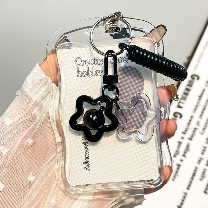 Porte-clés transparent en PVC  - Index Card Holder avis et prix