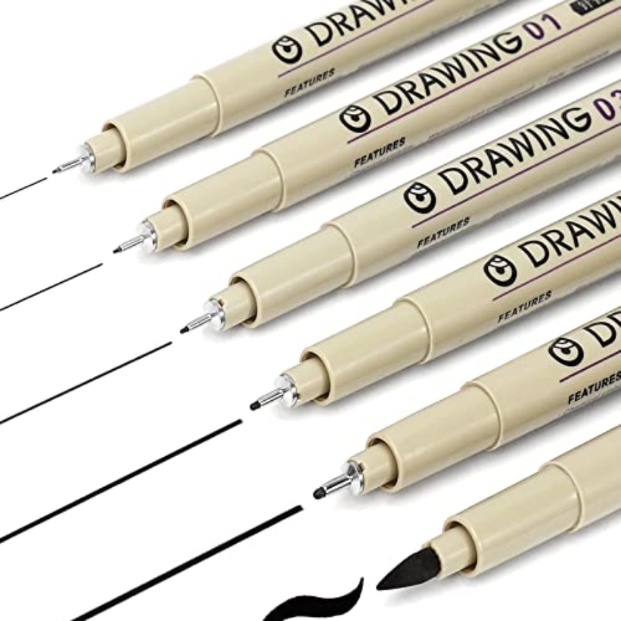 Stylos de dessin micro-ligne M - Archive Box Set avis et prix