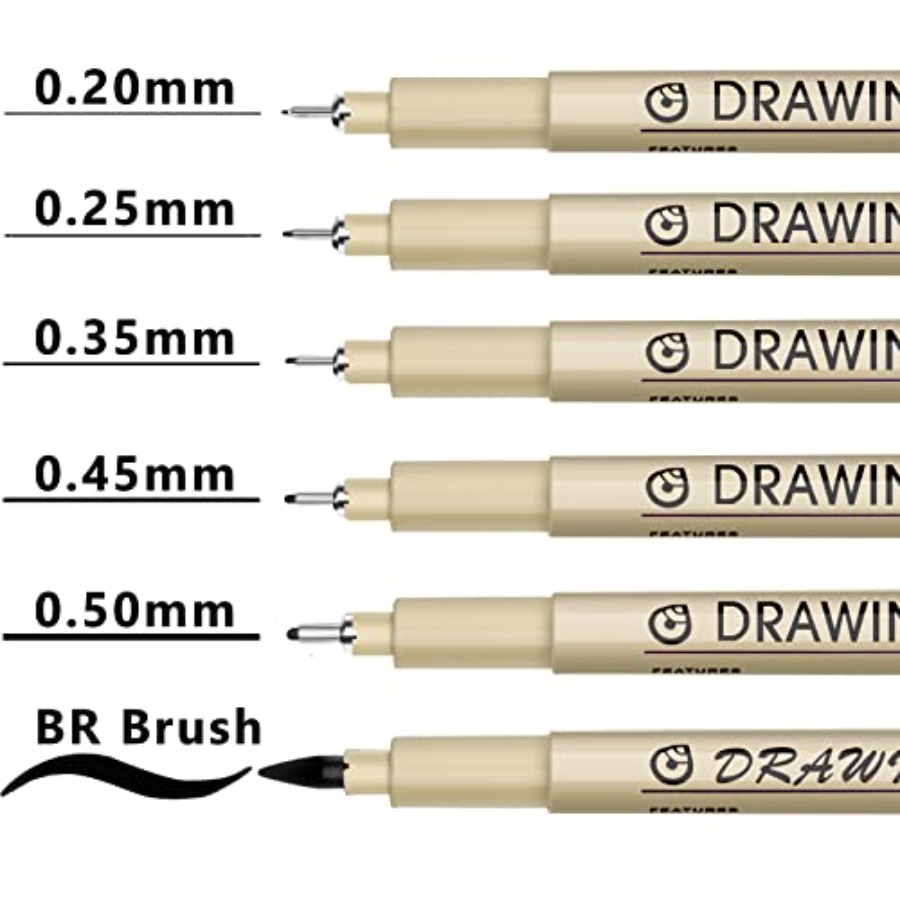 Stylos de dessin micro-ligne M - Archive Box Set avis et prix