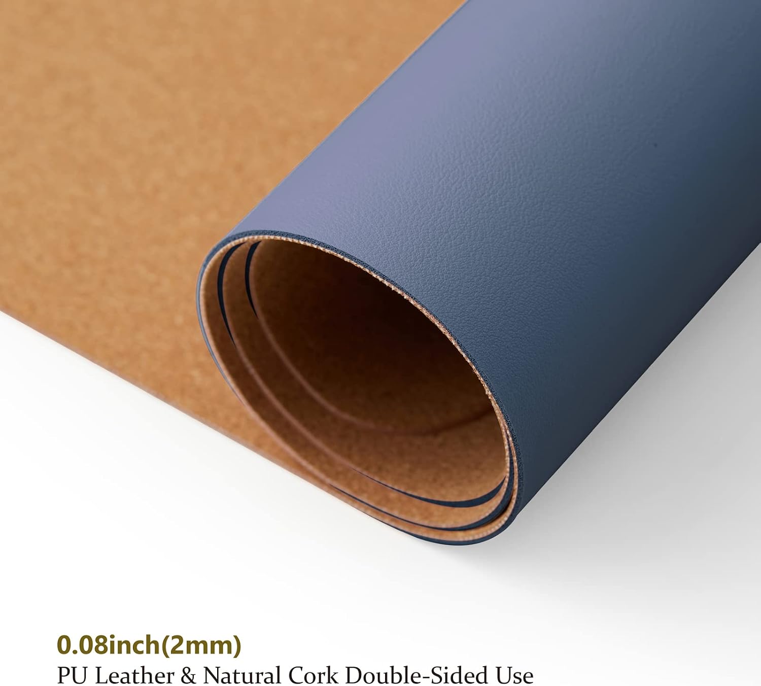 Tapis de bureau en liège doubl - Leather Desk Pad avis et prix