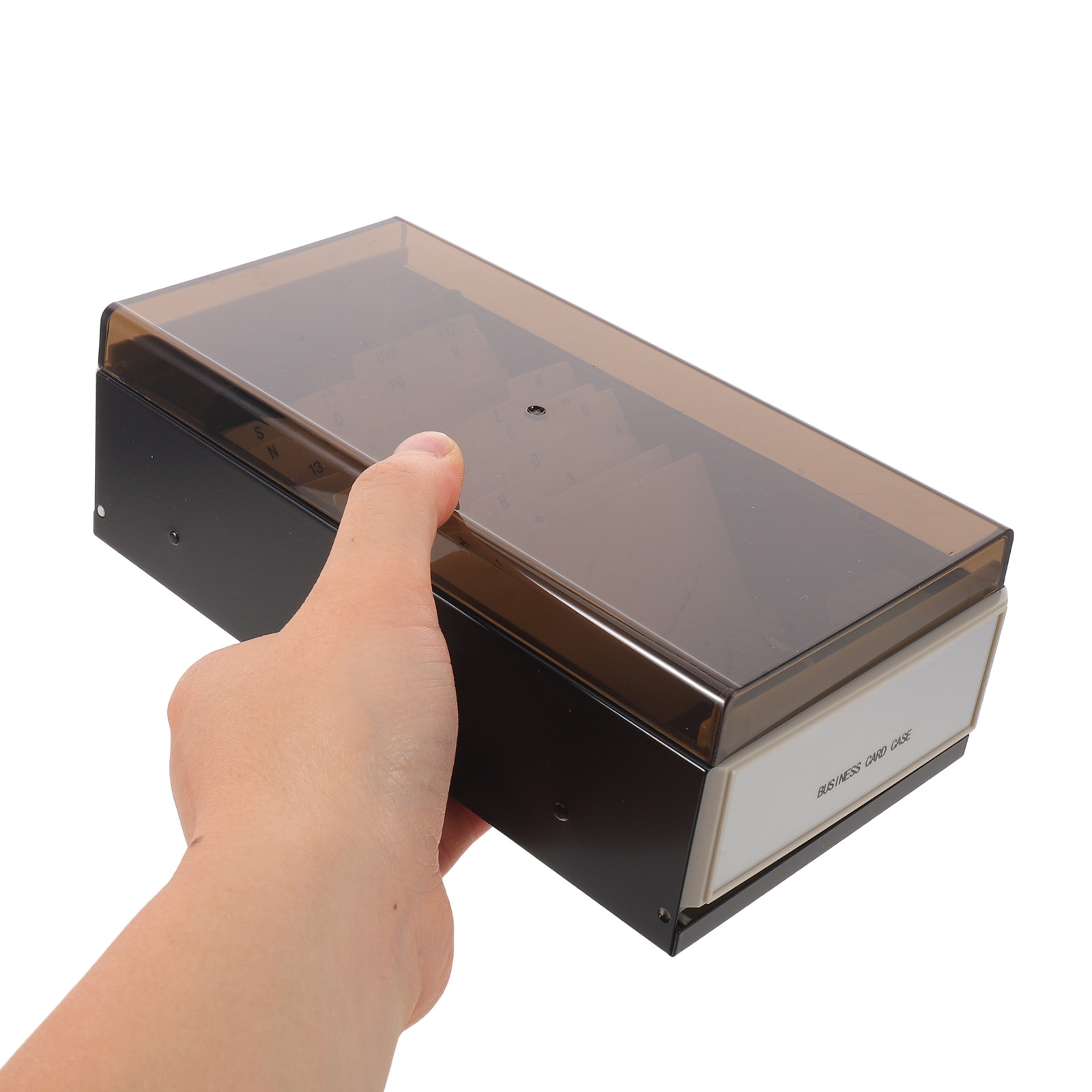 Organisateur de cartes de visi - Card Index Box avis et prix