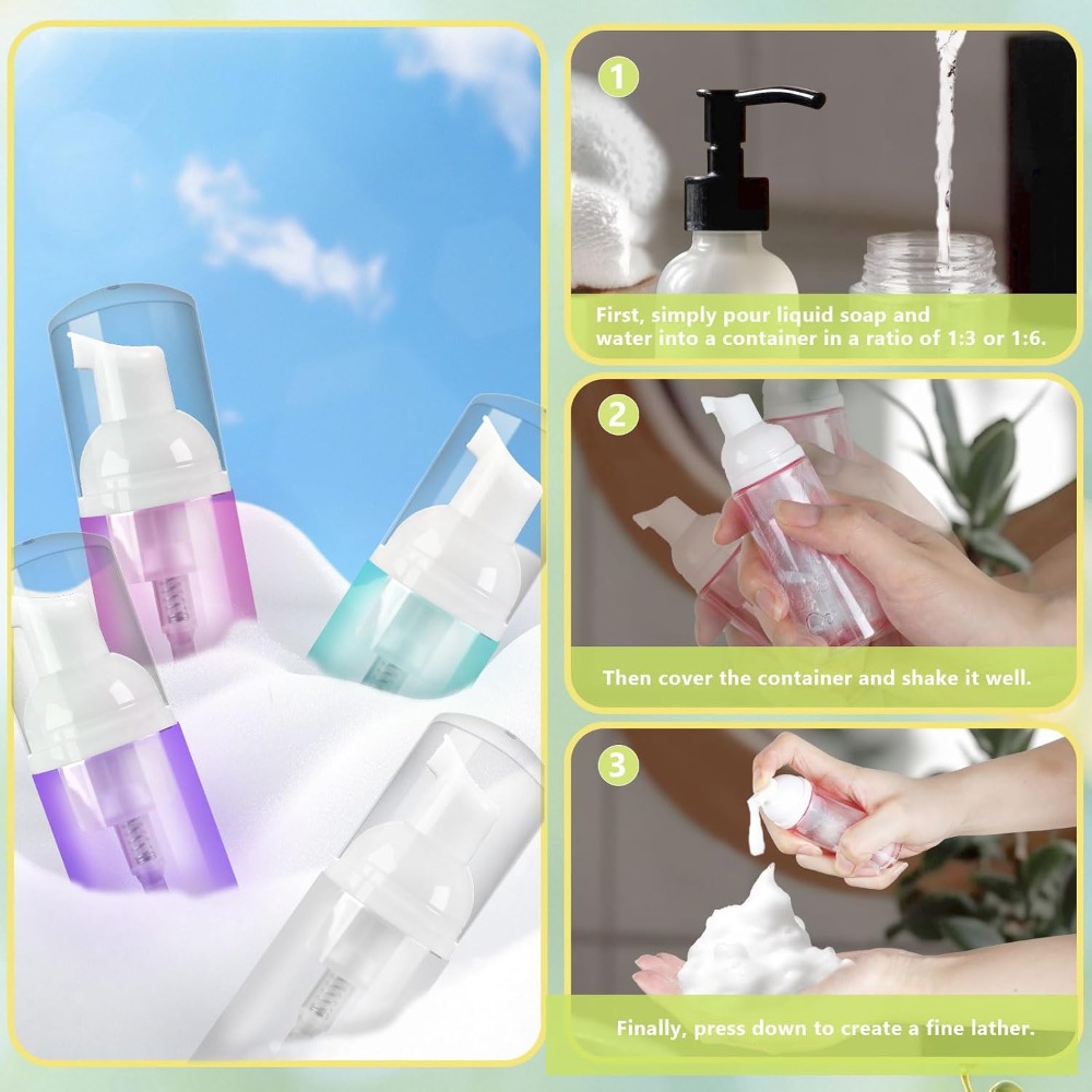 Lot de 4 flacons pompe à mouss - Gel Refill Pack avis et prix