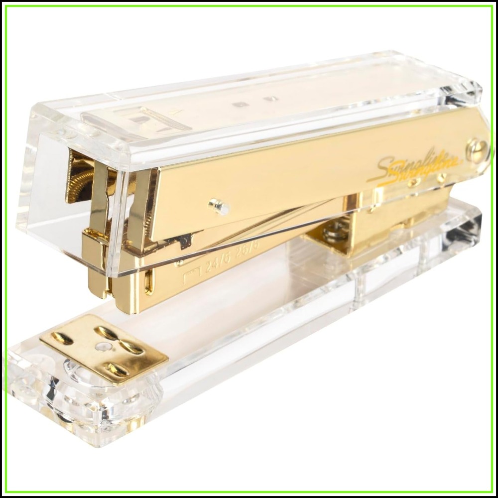 Agrafeuse compacte en acryliqu - Stapler Half Strip avis et prix