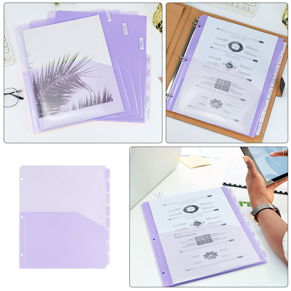 2 Ensembles de Séparateurs de  - Tab Divider A4 avis et prix