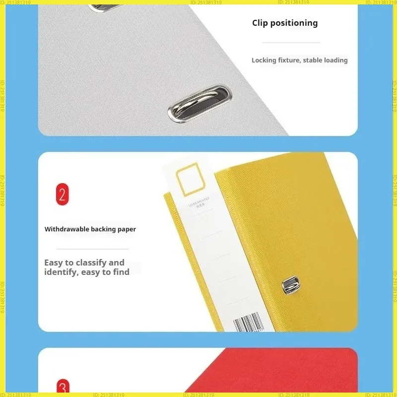 Grand classeur à anneaux multi - Binder A4 Lever avis et prix