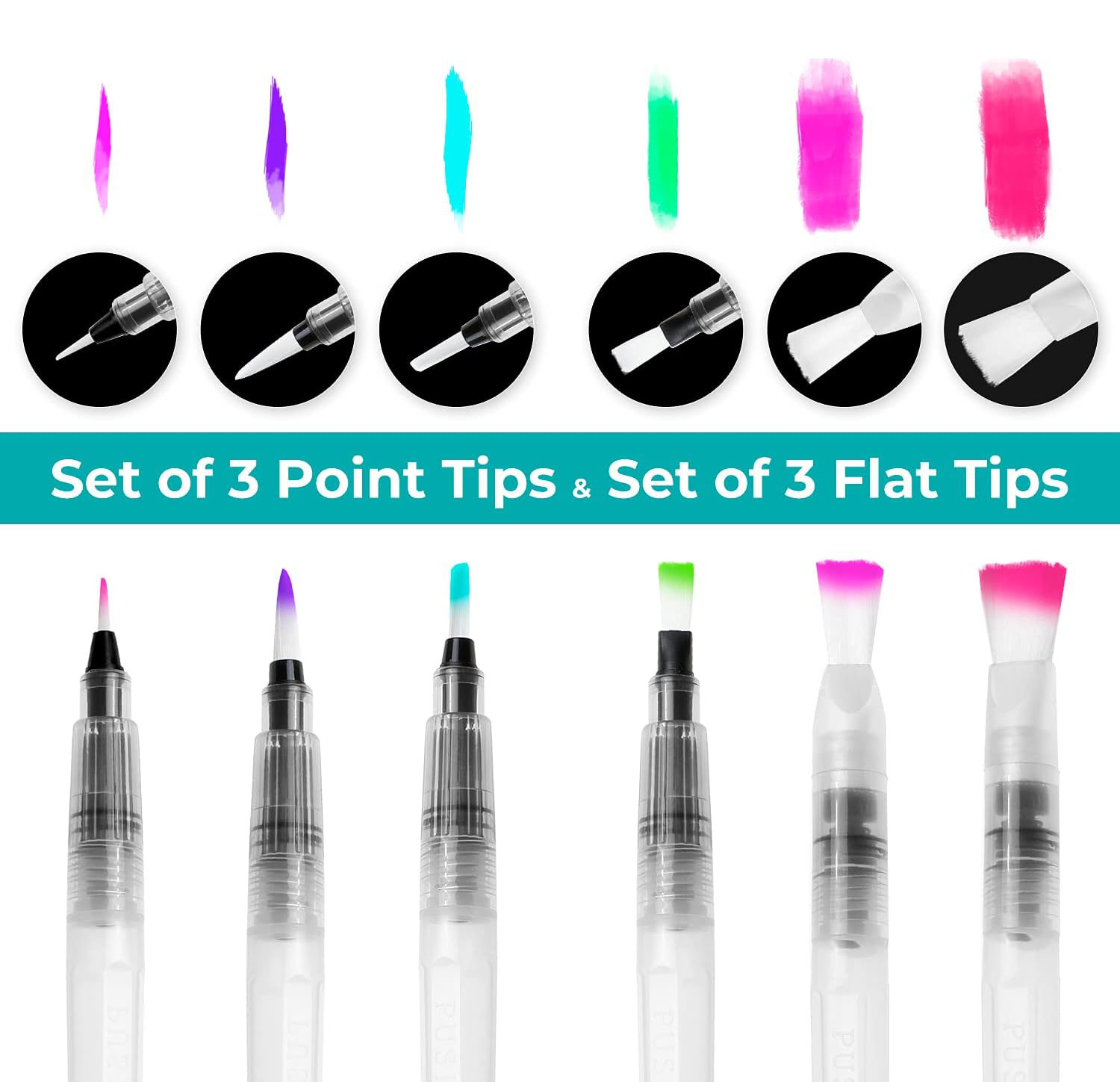 Stylos pinceaux de couleur à l - Correction Pen Fine avis et prix