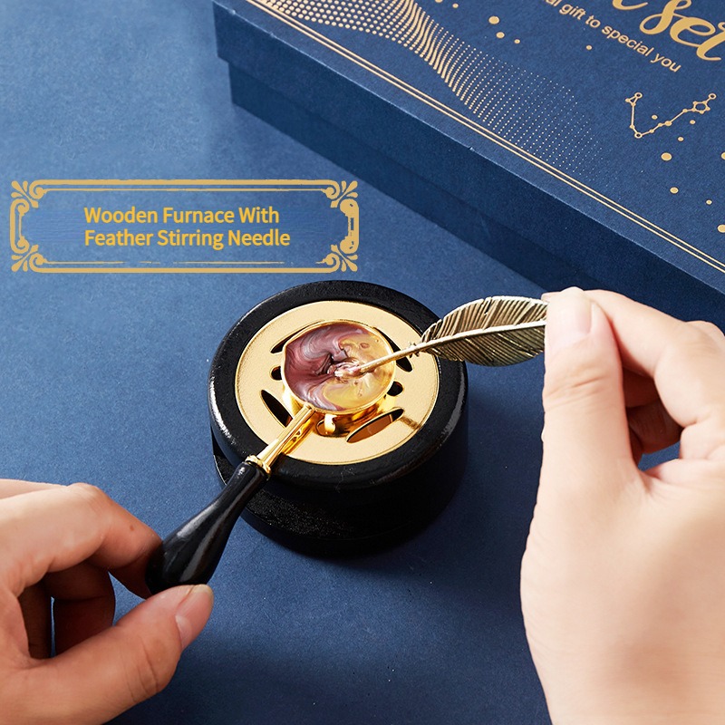 Ensemble de timbres en laque d - Wax Seal Stamp Set avis et prix