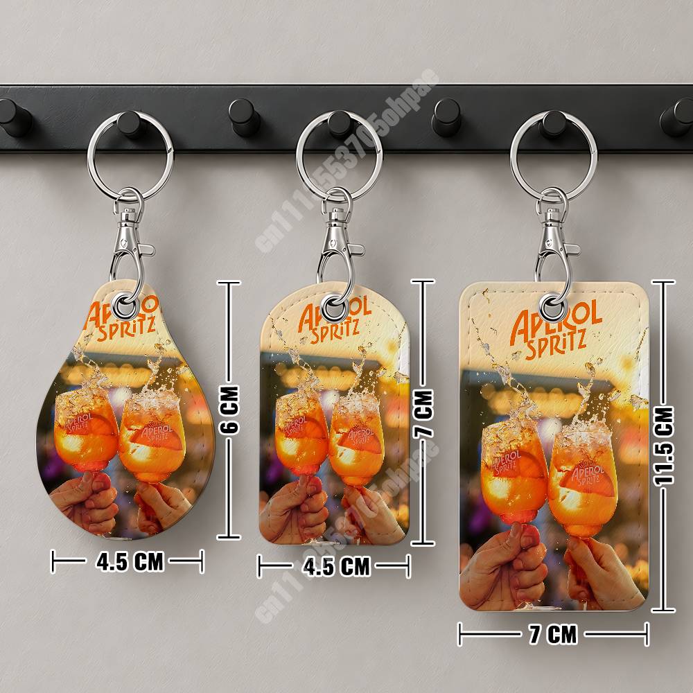 Porte-clés en cuir Orange Pros - Index Card Holder avis et prix