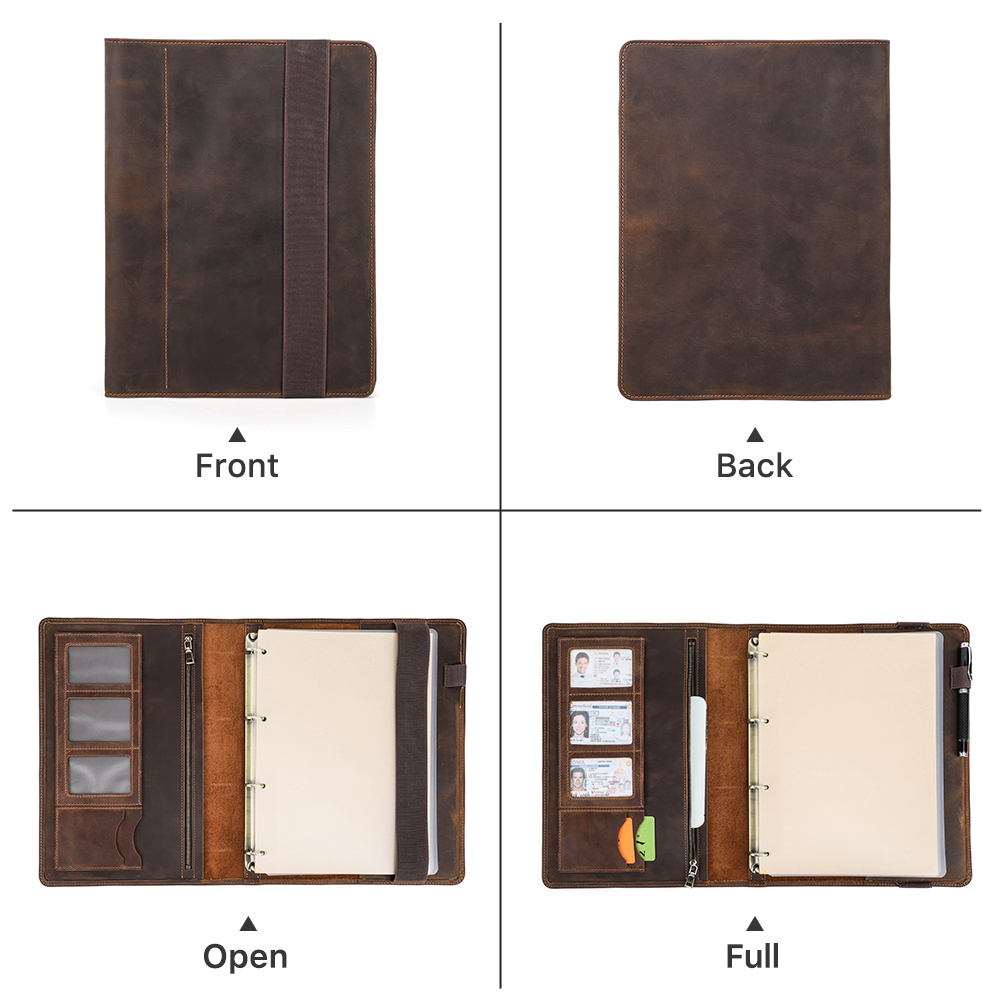 Portefeuille de couverture en  - Binder A4 Lever avis et prix