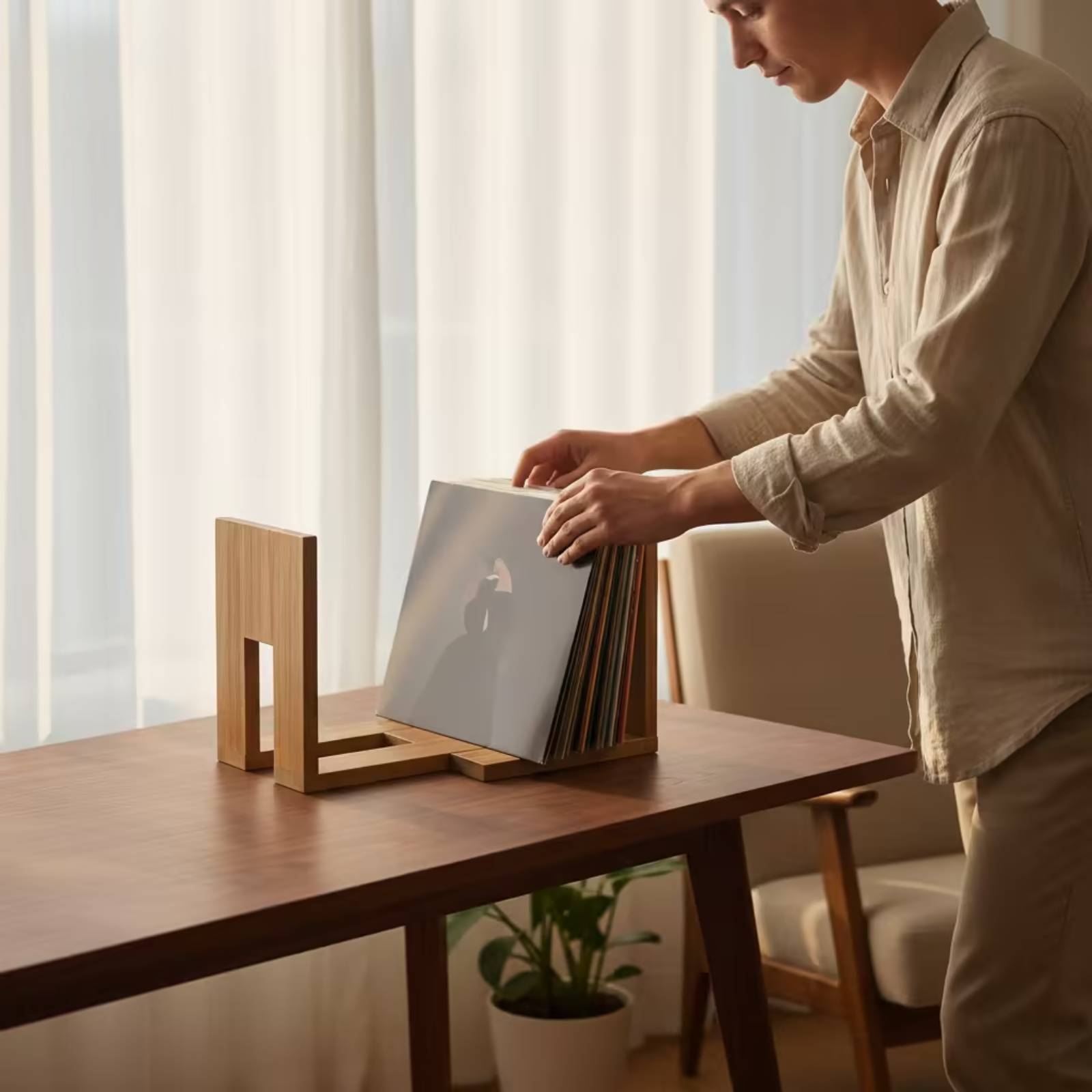 Support d'album en vinyle régl - Magazine Holder Rack avis et prix