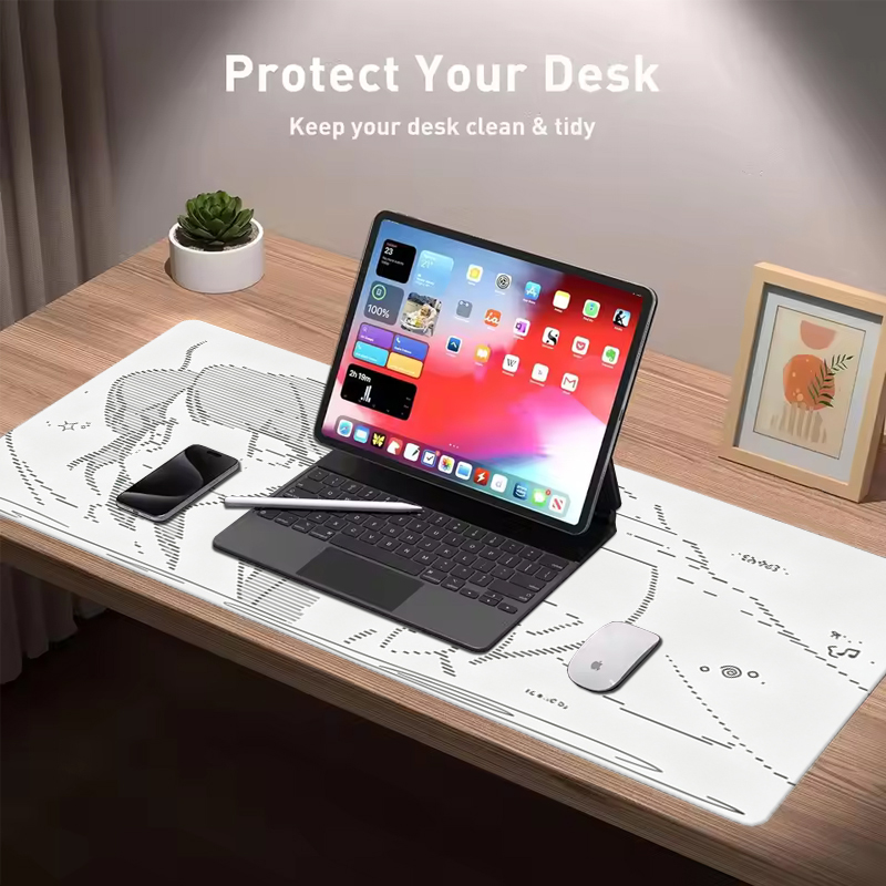 Tapis de souris en cuir, 1 piè - Leather Desk Pad avis et prix